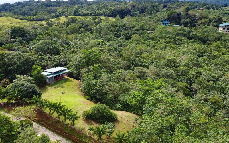 Mountain house, Beach House, Pavones, Costa Rica, Real Estate, For sale, Cuervito, Costa Rica, Realty Pros, Bienes Raices, Large lot with house, Ocean View, Playa, Pilon, Zancudo