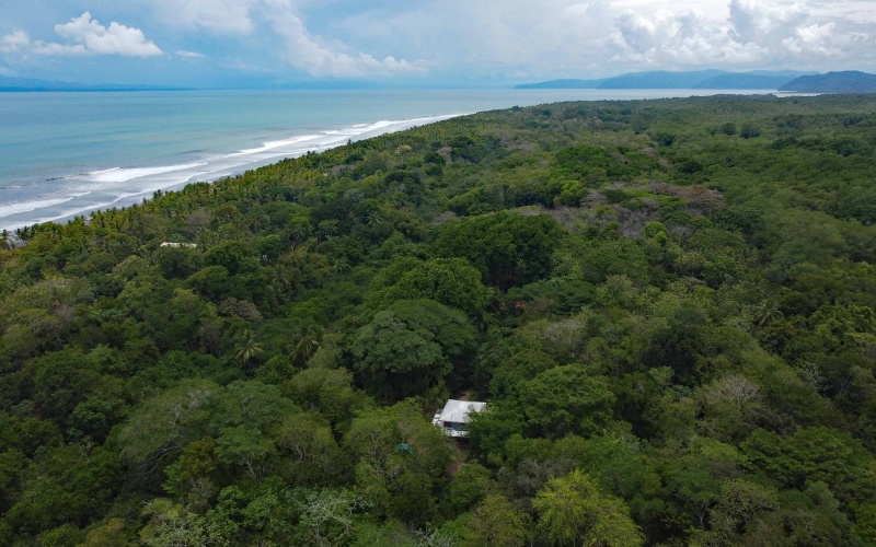 Playa Zancudo real estate, exotic hardwood home Costa Rica, 3 bedroom home Zancudo, surf property Costa Rica, Pavones real estate, Pilon surfing property, investment property Costa Rica, jungle sanctuary, edible landscape home, concrete block home Zancudo.