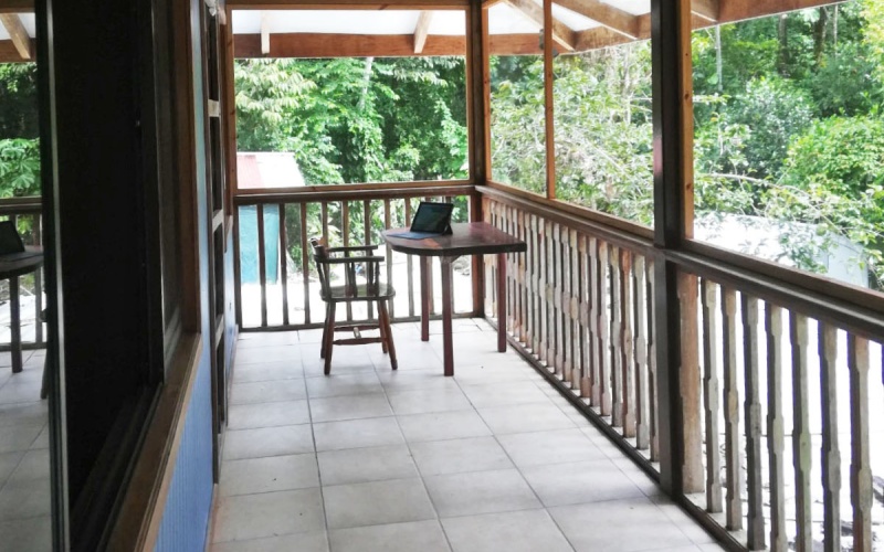 Playa Zancudo real estate, exotic hardwood home Costa Rica, 3 bedroom home Zancudo, surf property Costa Rica, Pavones real estate, Pilon surfing property, investment property Costa Rica, jungle sanctuary, edible landscape home, concrete block home Zancudo.