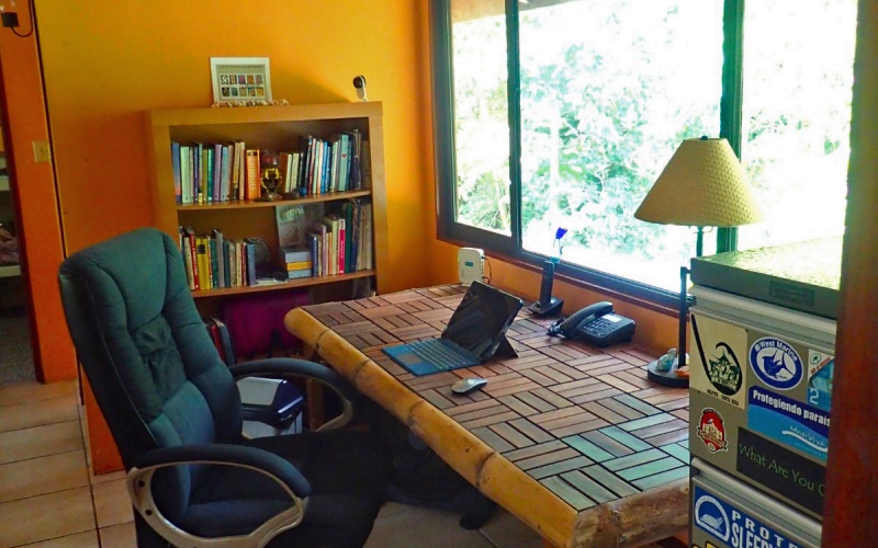 Playa Zancudo real estate, exotic hardwood home Costa Rica, 3 bedroom home Zancudo, surf property Costa Rica, Pavones real estate, Pilon surfing property, investment property Costa Rica, jungle sanctuary, edible landscape home, concrete block home Zancudo.