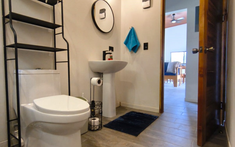 Pavones real estate, Altamira homes for sale, Costa Rica solar powered home, brand new house Pavones, Golfo Dulce property, 2 bedroom house Pavones, off grid capable home Costa Rica.