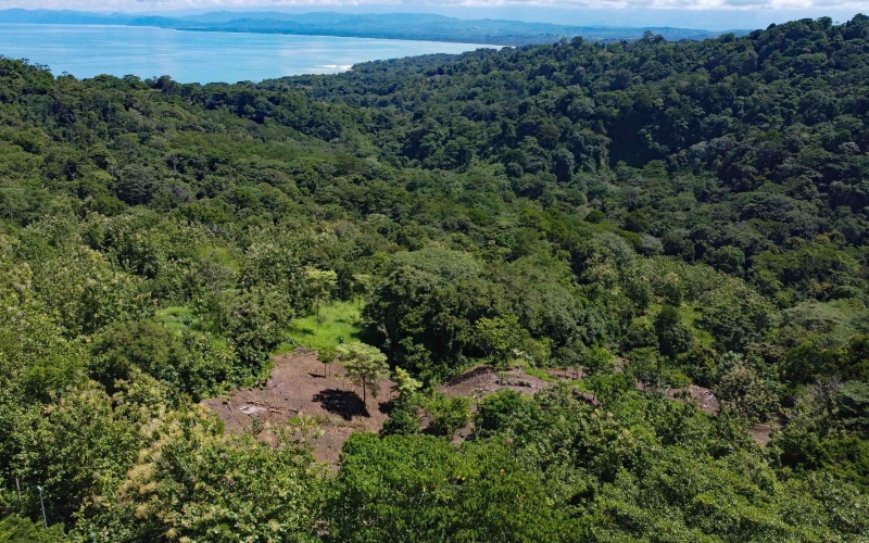 Pavones Costa Rica real estate, ocean view land Pavones, 26 acres Pavones, La Hierba property for sale, riverfront land Costa Rica, ocean view acreage Pavones, Costa Rica development land, waterfall property Pavones