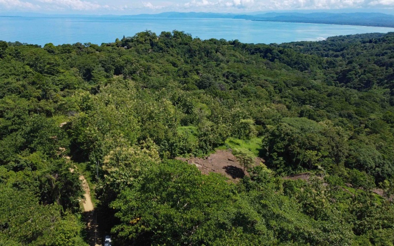 Pavones Costa Rica real estate, ocean view land Pavones, 26 acres Pavones, La Hierba property for sale, riverfront land Costa Rica, ocean view acreage Pavones, Costa Rica development land, waterfall property Pavones