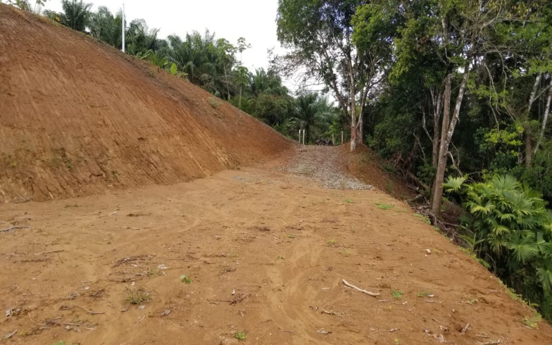 Property in Pilon Costa Rica with two plantels overlooking the beach