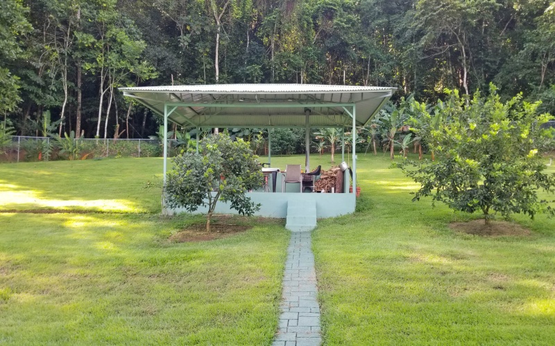 A 1 hectare property with a new modern solar home for sale in Golfito Costa Rica